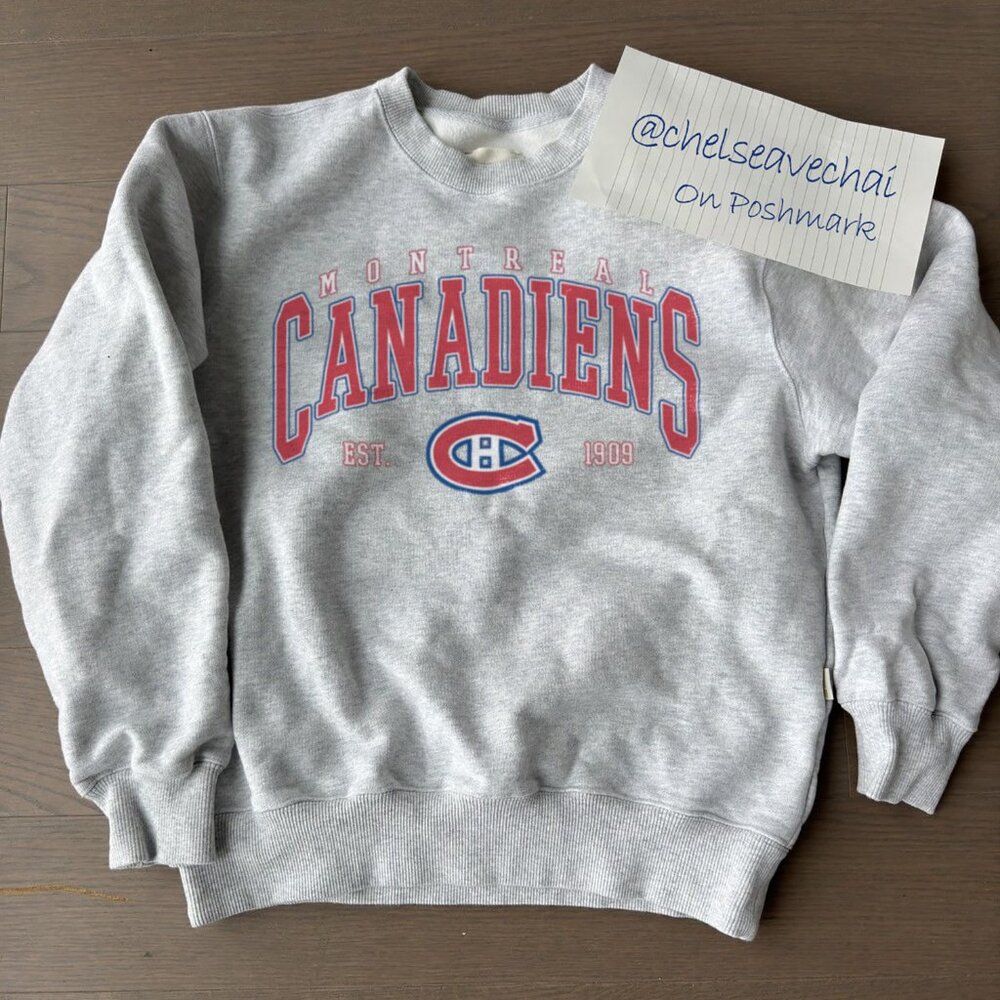 Vintage Montreal Canadiens Sweatshirt, Vintage NHL Canadiens Hockey Unisex Shirt